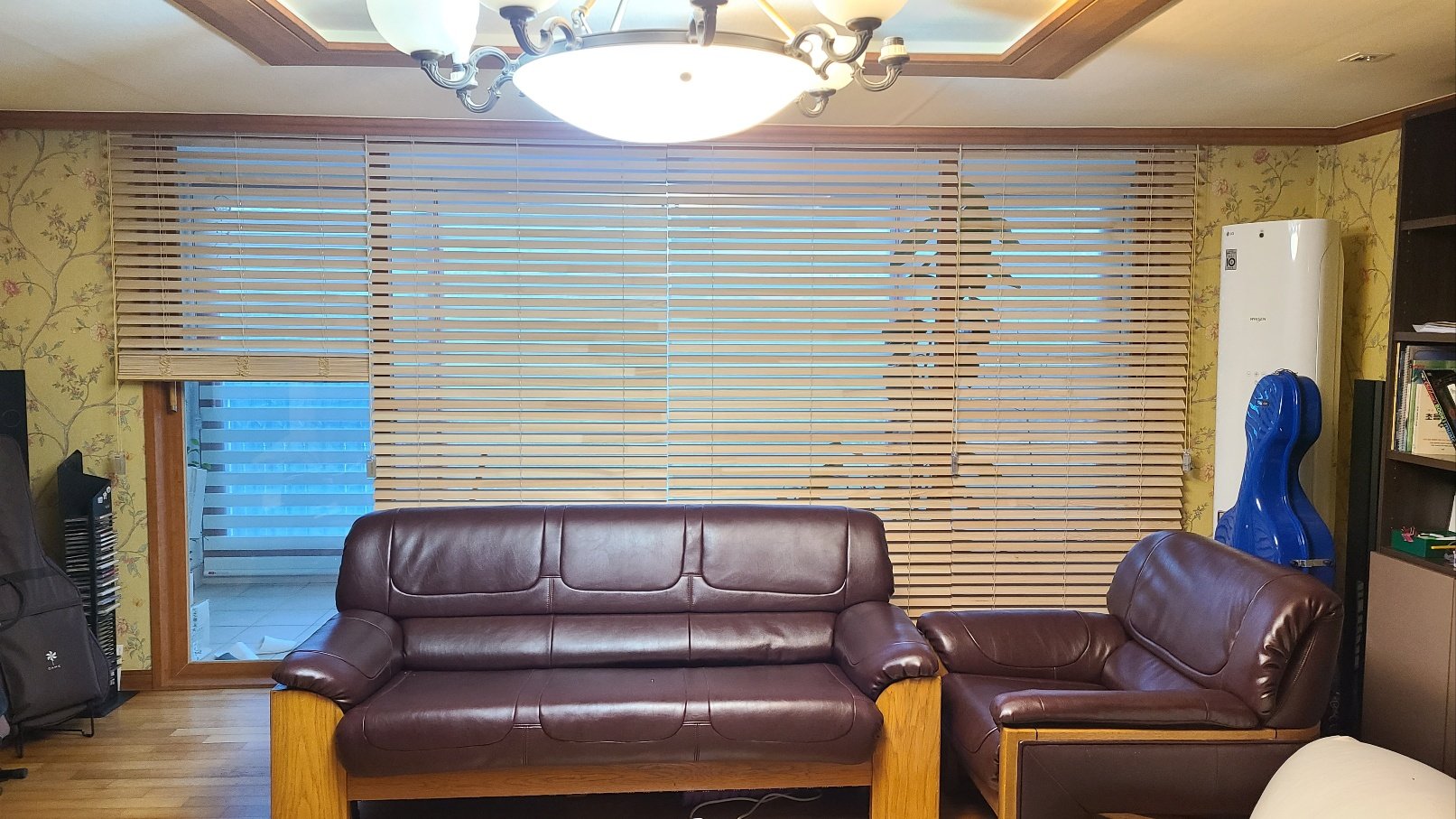 양주시 만송동 커튼 블라인드 시공 사례